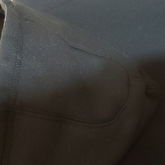 Athletic Works| Black Zippered Athletic Cardigan Two Fake Front Pockets - Picture 4 of 13